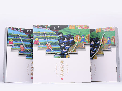 特产包装、弄名画、糖