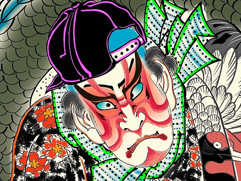 《现代纹身师》局部