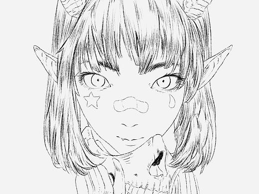 妖魔鬼怪快离开！（个人主页-ZMzgwMjU1NzI=） - 艺术插画 - 站酷设计师今不问原创素材 - 站酷ZCOOL