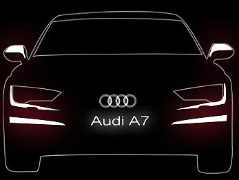 Audi A7创意海报