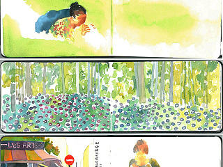 我的水彩速写本