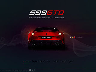 法拉利599GTO（个人主页-ZNTA1NDUwMA==） - 企业官网 - 站酷设计师磊土原创素材 - 站酷ZCOOL