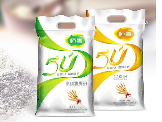 河南灵智面粉包装设计