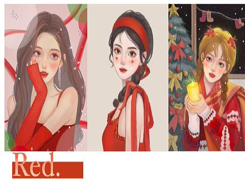 一个总结|人物插画合集