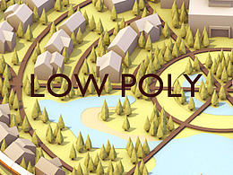Low Poly City原创临摹教程