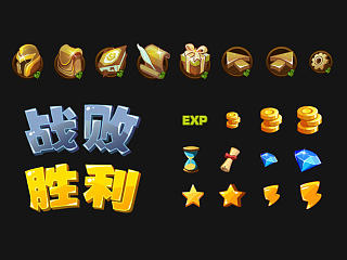游戏UI界面练习之魔幻学院