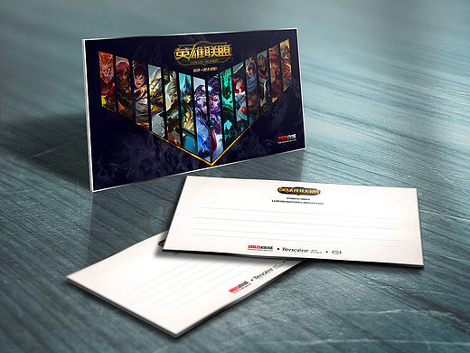 英雄联盟贺卡两款