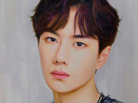 彩鉛手繪王一博肖像（個(gè)人主頁(yè)-ZNTA1NDYzMDg=） - 繪畫 - 站酷設(shè)計(jì)師康Sir彩鉛原創(chuàng)素材 - 站酷ZCOOL