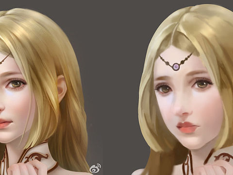 美女手繪（個人主頁-ZMjE1NDYwNDA=） - 創(chuàng)作習作 - 站酷設計師Nora1019原創(chuàng)素材 - 站酷ZCOOL