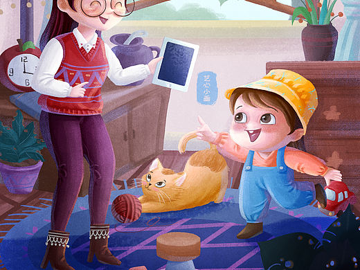 插畫(huà)練習(xí)（個(gè)人主頁(yè)-ZNDUzMTc3MDQ=） - 商業(yè)插畫(huà) - 站酷設(shè)計(jì)師藝心yixin原創(chuàng)素材 - 站酷ZCOOL