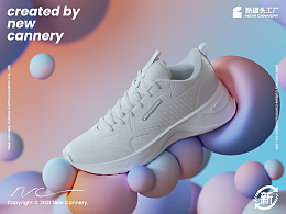 创意视觉『 乔丹 | 聚软科技小白鞋 』✖ 新罐头
