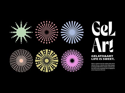 GelArt | Gelato&Art 冰淇淋&艺术藏品 集合店品牌设计