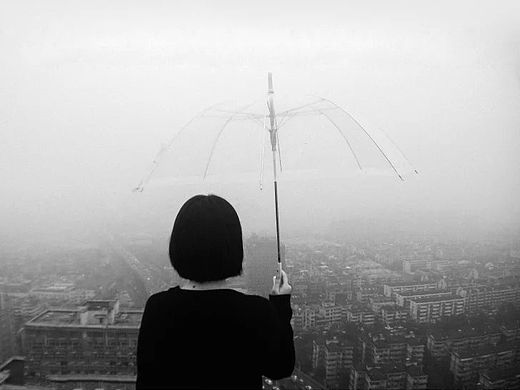 ”霾眼“/手机摄影