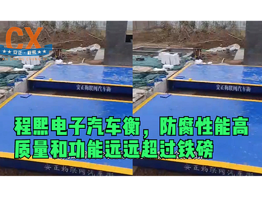 程熙电子汽车衡，防腐功能高，质量和功能远远超过铁磅
