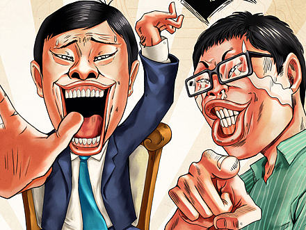 商业插画-招聘创意插画