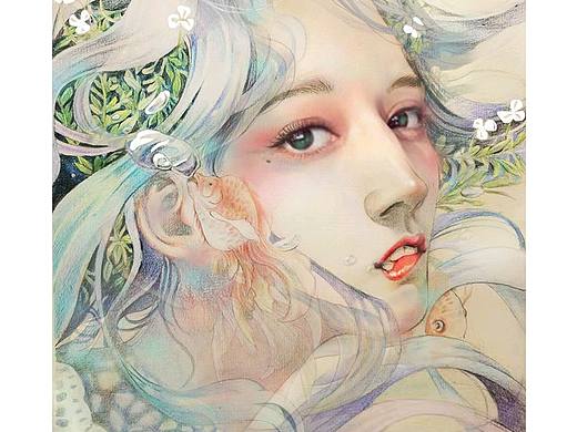 唯美古力娜扎（個人主頁-ZNDI2NTkzNTY=） - 商業(yè)插畫 - 站酷設計師愛畫畫的子衿原創(chuàng)素材 - 站酷ZCOOL