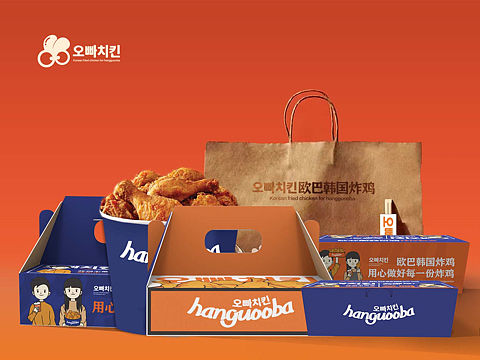 HANGUO OBA韩国炸鸡品牌设计