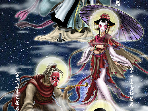 西游记人物谱--西斗四星君