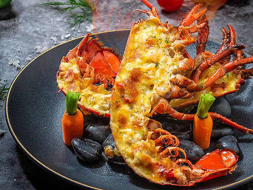 火焰香草焗波士顿龙虾