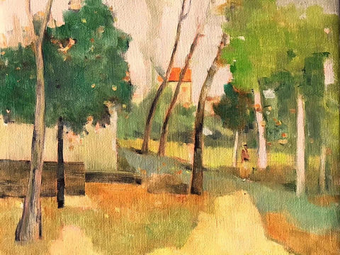 油画风景作品
