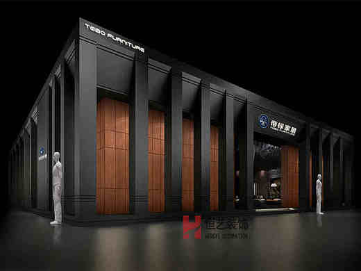成都帝标家具展厅-成都卖场装修设计公司-成都卖场装修设计
