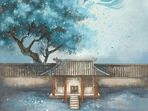 古風(fēng)小場景（個人主頁-ZNTQzNjM4NDQ=） - 其他 - 站酷設(shè)計師婳久原創(chuàng)素材 - 站酷ZCOOL