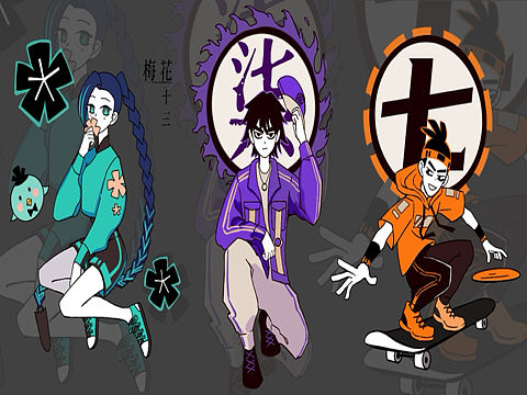 国漫IP万创- 伍六七潮流装扮