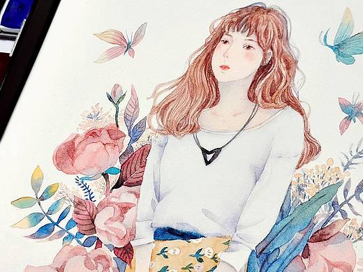 少年文学插画 少女插画 儿童插画 文学插画 文学封面