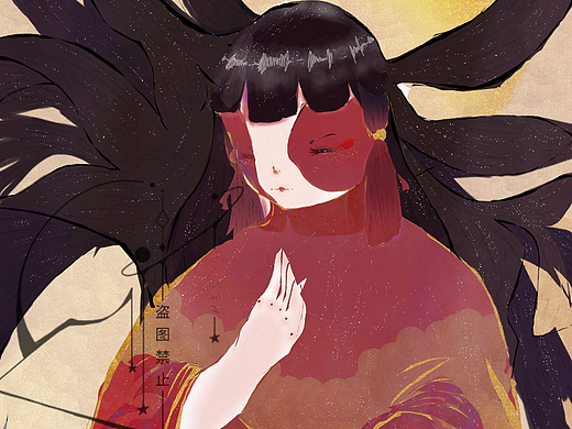 观佛（个人主页-ZNTA1NzQ2MTI=） - 商业插画 - 站酷设计师吃瓜第一线原创素材 - 站酷ZCOOL