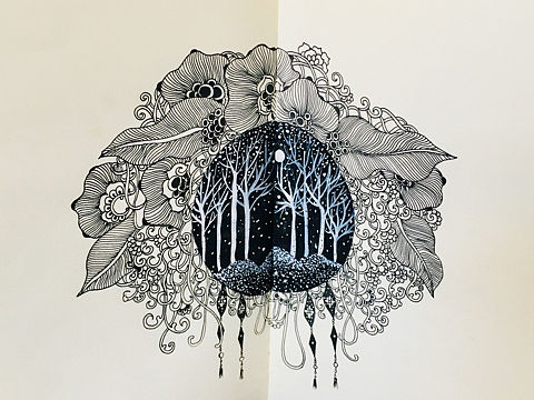 黑與白的相遇——回歸本心