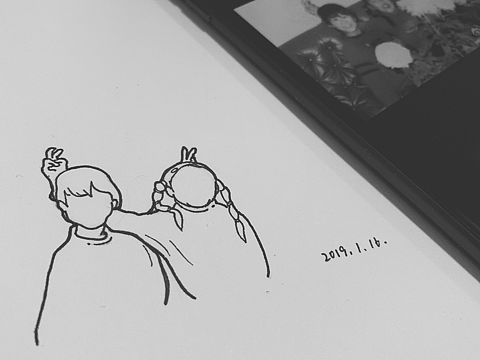 每天一个小线人