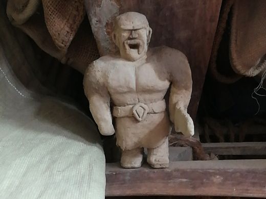 野蛮人，泥巴雕像（个人主页-ZNDIwMDAyODA=） - 手办/模玩 - 站酷设计师炼籽醉原创素材 - 站酷ZCOOL
