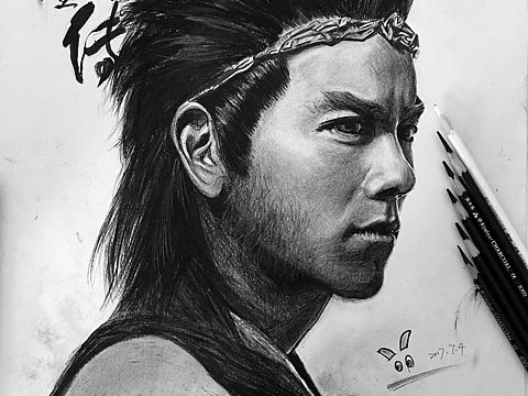 素描-悟空传 彭于晏