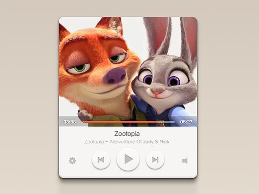 ZooToPIA Music Player（個(gè)人主頁(yè)-ZMTYzODQxMzI=） - 軟件界面 - 站酷設(shè)計(jì)師天使coco原創(chuàng)素材 - 站酷ZCOOL
