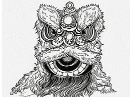 手繪作品 | 醒獅