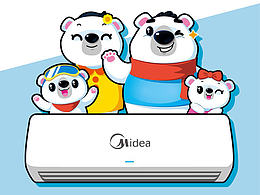 美的快乐熊家族