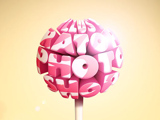 SWEET糖果立体文字（个人主页-ZMTgzMDcyNDA=） - 海报 - 站酷设计师Moyearned原创素材 - 站酷ZCOOL