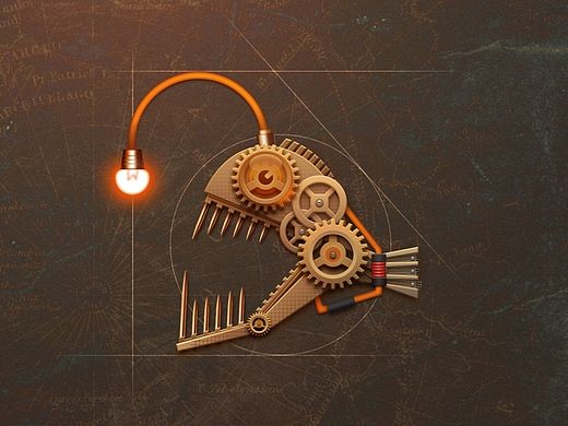 蒸汽朋克工业风鮟鱇鱼