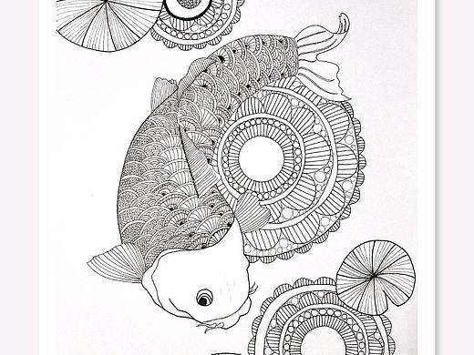 禅绕画（个人主页-ZNDM2OTc0OTY=） - 其他 - 站酷设计师M缪小姐原创素材 - 站酷ZCOOL