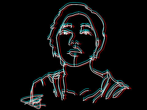 【抖音风 人物插画】