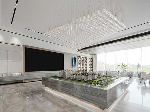 地产营销中心空间摄影
