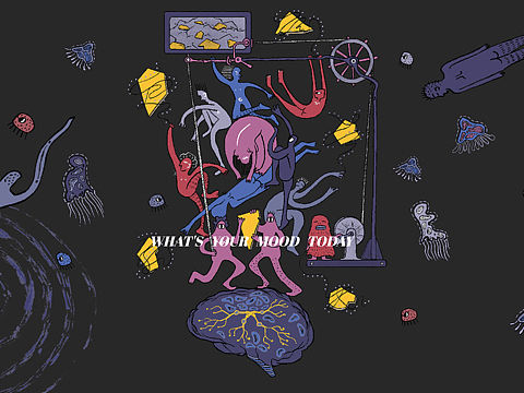 - Mood Factory- 系列插画（个人主页-ZNDYwMTA2NDA=） - 新锐潮流插画 - 站酷设计师Dioxinn_原创素材 - 站酷ZCOOL