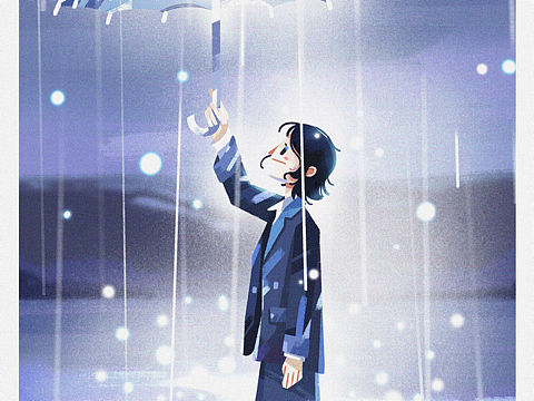 下雨