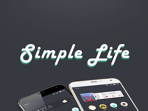 Simple Life魅族手机主题