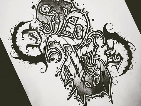 花体字练习1[z愤怒]