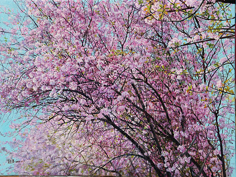 刘俊纯（纯子）油画作品