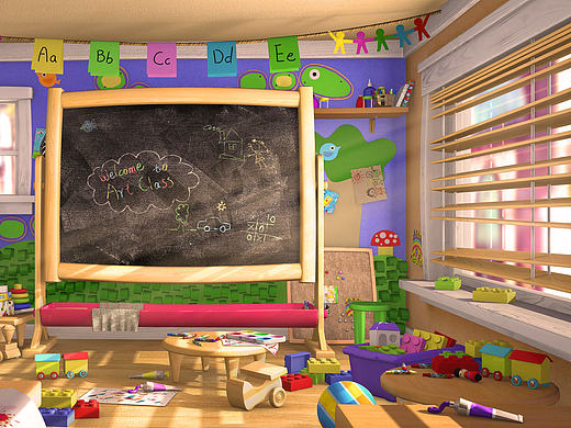 Art class（个人主页-ZMTk5NDc3Mjg=） - 场景 - 站酷设计师LoganDragon原创素材 - 站酷ZCOOL