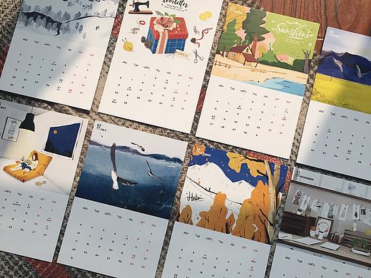 2017年 年历 HELLO CHICKAN CALENDAR