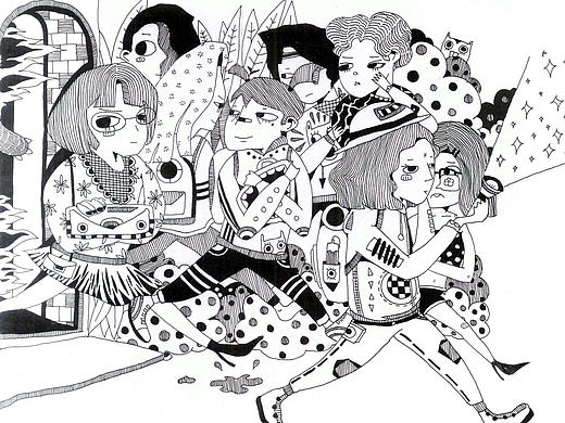 黑白画练习