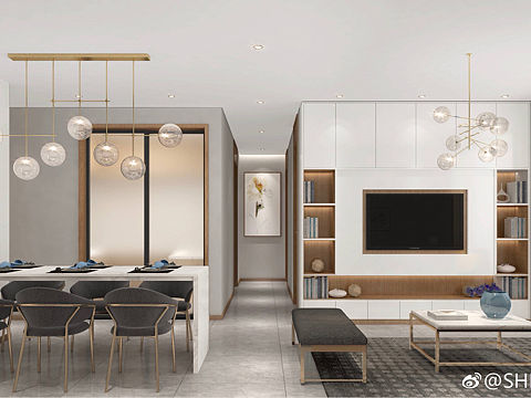 晟航設(shè)計(jì)/鄭州賈宅設(shè)計(jì)（個(gè)人主頁(yè)-ZMjk1MzM3MjA=） - 家裝設(shè)計(jì) - 站酷設(shè)計(jì)師方建軍原創(chuàng)素材 - 站酷ZCOOL